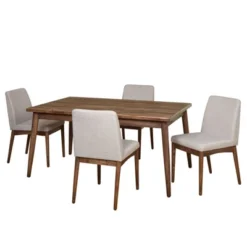 Element Mid-Century Modern Dining Set Walnut - Buylateral -FURNITURE STORE GUEST aaaa77d0 f35f 4b58 906b 29c2a047fa89