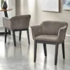Set Of 2 Jonas Dining Arm Chairs Gray/Black - Buylateral -FURNITURE STORE GUEST ae52743e 0b5e 4353 96ac 9782ec9c9e85
