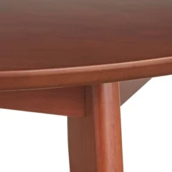 Buylateral Tania Mid Century Modern Round Dining Table Walnut: Mid-Century Modern, Beech Wood Legs, Seats 4 -FURNITURE STORE GUEST afdae3dc 8707 4103 9617 a57696a801d2