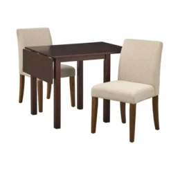 3pc Estelle Drop Leaf Dining Set - Buylateral -FURNITURE STORE GUEST b33cf41a 880c 4004 85f4 177fb264b243
