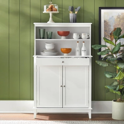 Farmhouse Buffet And Hutch White - Buylateral 5 Farmhouse Buffet And Hutch White - Buylateral - Image 3