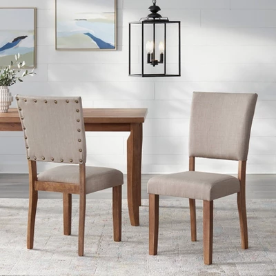 Set Of 2 Provence Dining Chairs Driftwood - Buylateral 3 Set Of 2 Provence Dining Chairs Driftwood - Buylateral