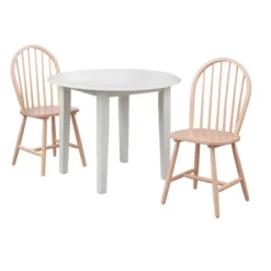 3pc Chadwick Drop Leaf Dining Set With 2 Windsor Chairs - Buylateral 20 3pc Chadwick Drop Leaf Dining Set With 2 Windsor Chairs - Buylateral -FURNITURE STORE GUEST b8b57736 11f9 4e71 a5f7 c161cb44b479
