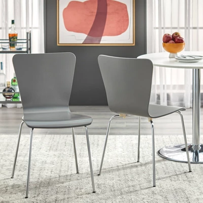 Set Of 2 Pisa Modern Bentwood Dining Chairs - Buylateral 3 Set Of 2 Pisa Modern Bentwood Dining Chairs - Buylateral
