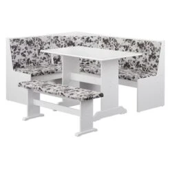 3pc Lacey Upholstered Nook Set - Buylateral -FURNITURE STORE GUEST bd2978ee 5a24 4517 8d0a 906f15dc35b2