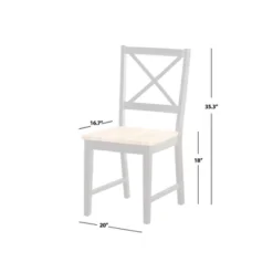 Set Of 2 Virginia Crossback Dining Chairs - Buylateral -FURNITURE STORE GUEST c5ddf353 96f8 4f50 a90d 853cde055b4a