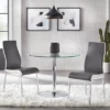 3pc Nora Round Pedestal Table Dining Set Gray/White - Buylateral 1 3pc Nora Round Pedestal Table Dining Set Gray/White - Buylateral -FURNITURE STORE GUEST cde486d4 3aae 4fb4 bfe2 8e6f82629ff3 1