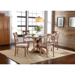 Charlotte Pedestal Dining Table Driftwood - Buylateral -FURNITURE STORE GUEST d21cde1c 4d51 4292 918a 7c3b0f90c05f 2