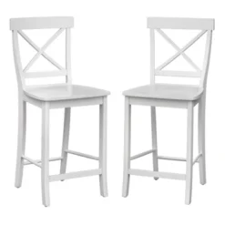 Set Of 2 24" Albury Counter Height Barstools - Buylateral -FURNITURE STORE GUEST d6ac70eb ef97 48a7 af78 cfbf63846544