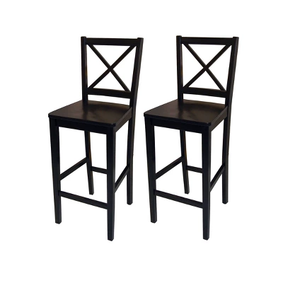 Set Of 2 24" Virginia Counter Height Barstools - Buylateral 4 Set Of 2 24" Virginia Counter Height Barstools - Buylateral - Image 2