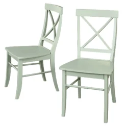 Set Of 2 Albury Cross Back Dining Chairs - Buylateral -FURNITURE STORE GUEST da994b99 26ab 42cf 8ec0 1927c68a3ced