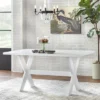 6pc Sumner Dining Set With Bench White - Buylateral