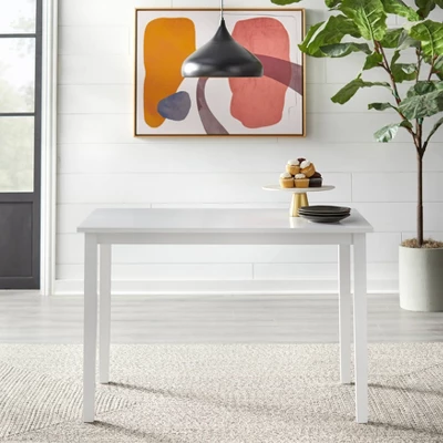 5pc Camden Rectangular Dining Set White - Buylateral 4 5pc Camden Rectangular Dining Set White - Buylateral - Image 2