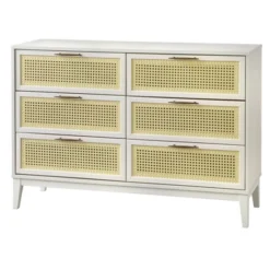 Andros 6 Drawer Dresser With Faux Cane Drawer Fronts - Buylateral 11 Andros 6 Drawer Dresser With Faux Cane Drawer Fronts - Buylateral -FURNITURE STORE GUEST e25486b7 d645 4502 a14f 2594bad7a434