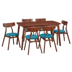 7pc Archer Rectangular Dining Set - Buylateral -FURNITURE STORE GUEST e40efa72 7e72 4ce2 be44 e32941170fa5
