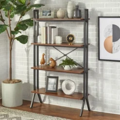 Connection 4-Tier Bookshelf - Buylateral -FURNITURE STORE GUEST ee41a0a2 1244 4431 9fd4 8be0cbdf1022