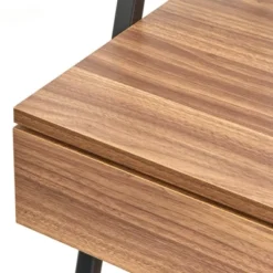 Denton Ladder Desk Walnut/Black - Buylateral -FURNITURE STORE GUEST eeb99070 4552 4e91 b2f3 2012607c1ba7