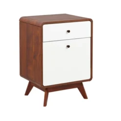 Cassie 2 Drawer File Cabinet White/Walnut - Buylateral 11 Cassie 2 Drawer File Cabinet White/Walnut - Buylateral -FURNITURE STORE GUEST f1b80f51 138c 45b3 8bd3 c78f65bba9be