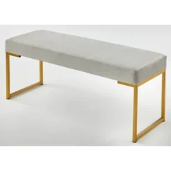 Daveeda Velvet Bench - Buylateral -FURNITURE STORE GUEST f4123e62 206b 45c1 a716 5807909ff00b