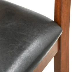 Set Of 2 24" Georgetown Counter Height Barstools Espresso - Buylateral -FURNITURE STORE GUEST f83f1069 e137 4c09 9624 27d41e3bd519