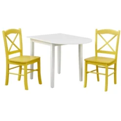 3pc Tiffany Extendable Dining Table Set - Buylateral -FURNITURE STORE GUEST fa2a459e 6a40 4acb adba 7d8e0fdbfe90